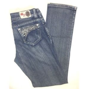 Botin Jeans Size 5 Straight Leg Low Rise